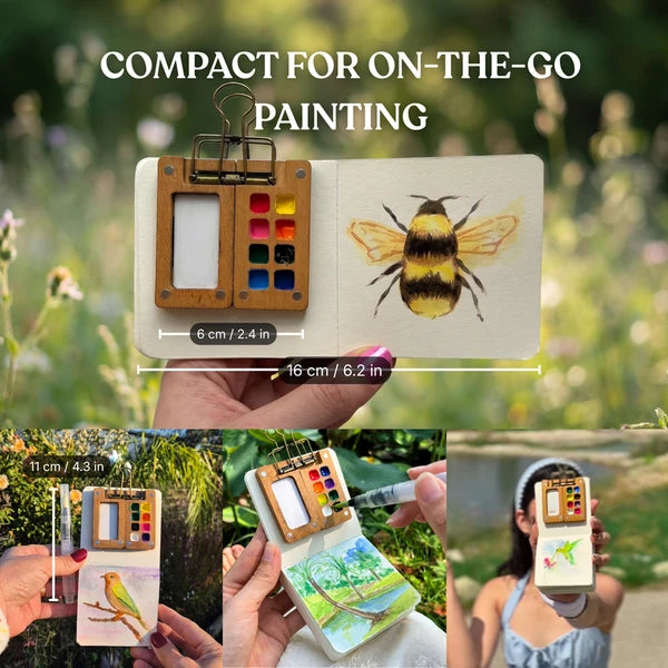Pocket Watercolor Painting Kit