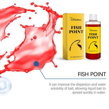 🎣 Concentrated Fish Attractant Liquid – 🐟Fast-Acting Red Worm Formula
