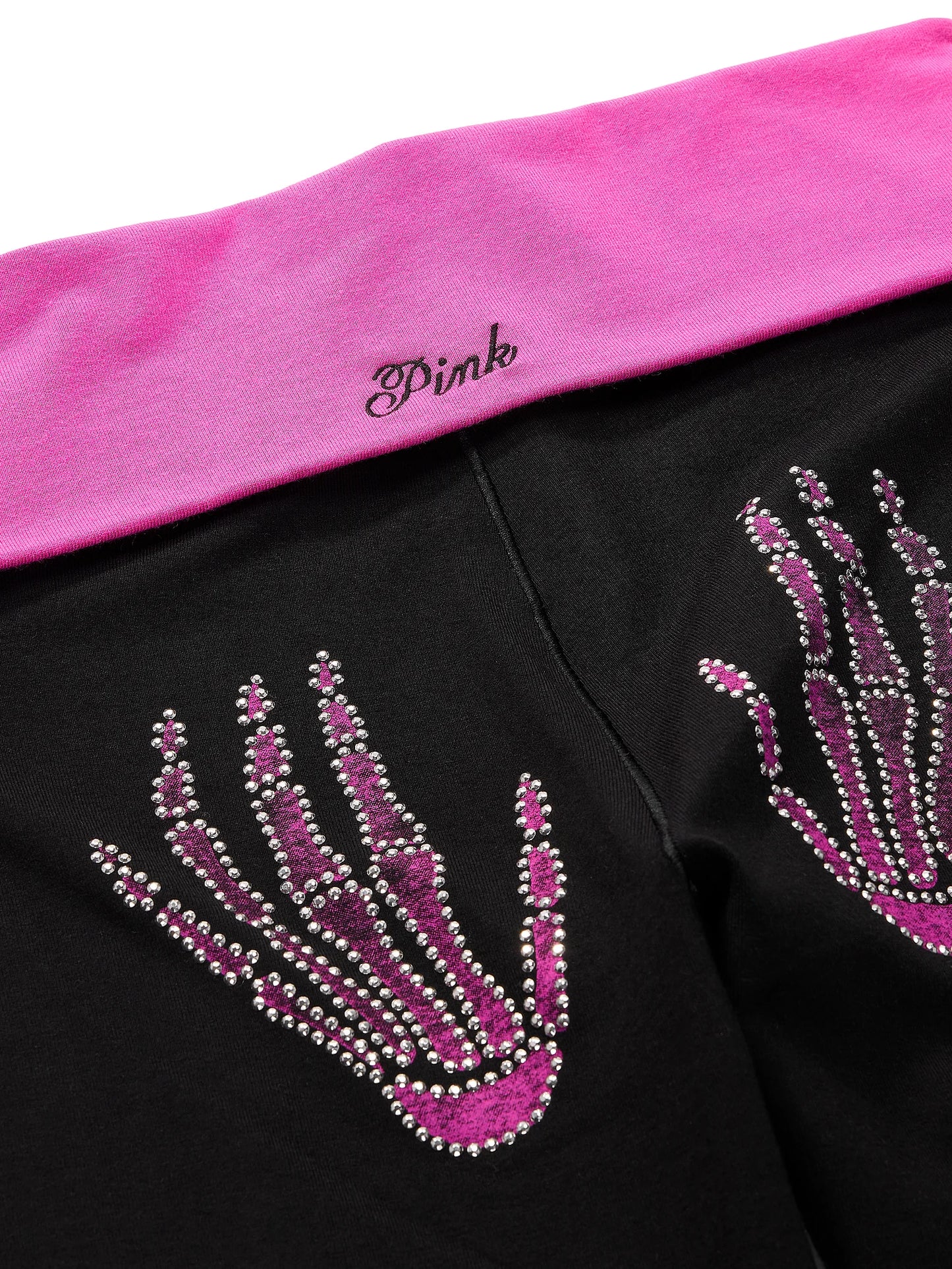 Skeleton Foldover Leggings