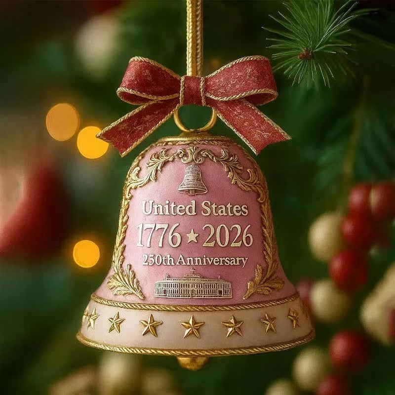 🔥Last Day: 49% OFF🔔United States 250th Anniversary Bell Ornament