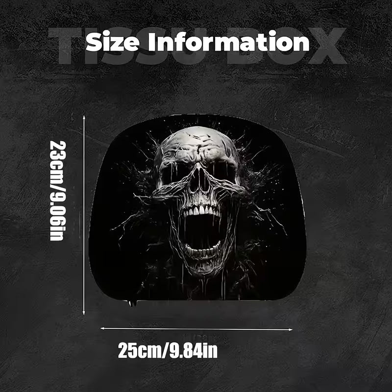 😆 Funny Cartoon Car Headrest Covers – 2PCS Universal Fit 🚗