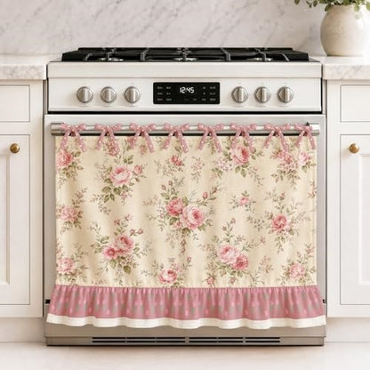 Handmade Oven Skirt for Kitchen Decor