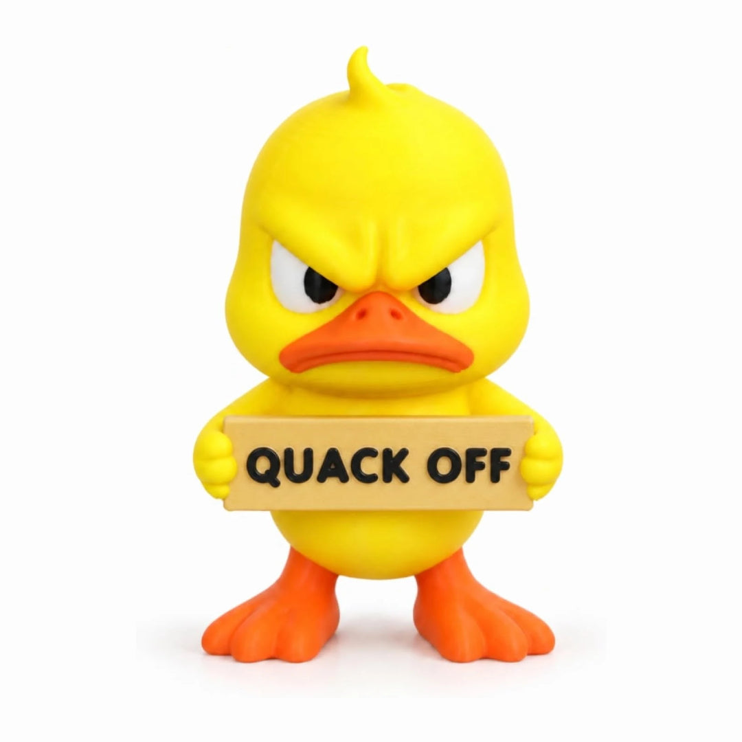 Funny Angry Duck Figurine