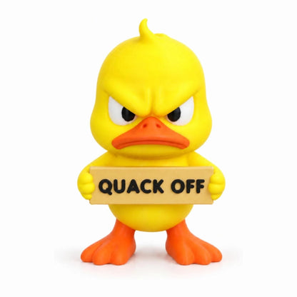 Funny Angry Duck Figurine
