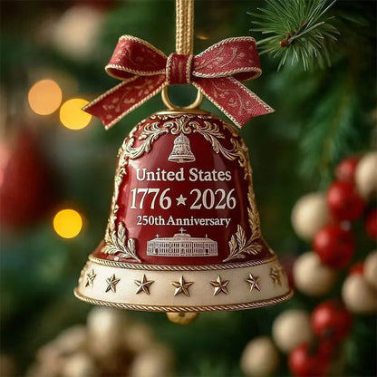 🔥Last Day: 49% OFF🔔United States 250th Anniversary Bell Ornament