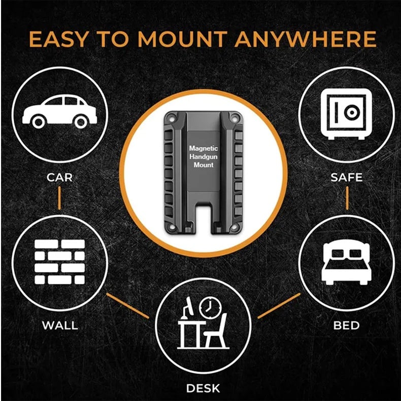 High-Strength Magnetic Mount Holder – Heavy-Duty Storage Solution