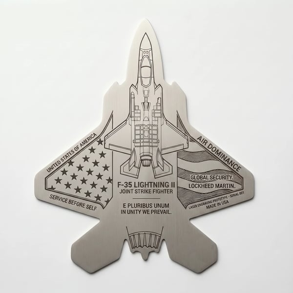 ✈️F-35 Lightning II Fighter Alien Commemorative Coin🔥