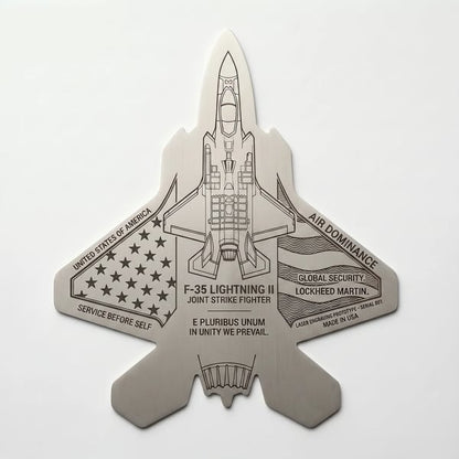 ✈️F-35 Lightning II Fighter Alien Commemorative Coin🔥