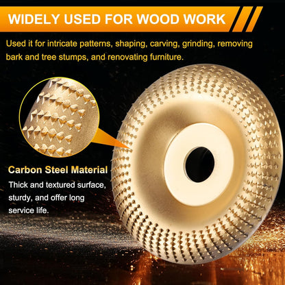 🎉Limited Edition $24.99, Only 100 Sets Left! 🛠️3PCS Wood Carving Disc Set