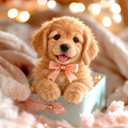 🔥Black Friday Deal🎄49% OFF🐕🐾 Golden Buddy™ Realistic Robot Golden Retriever Puppy