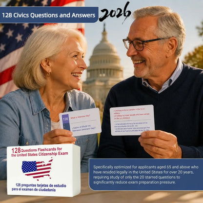 2026 US Citizenship Bilingual Instruction Cards