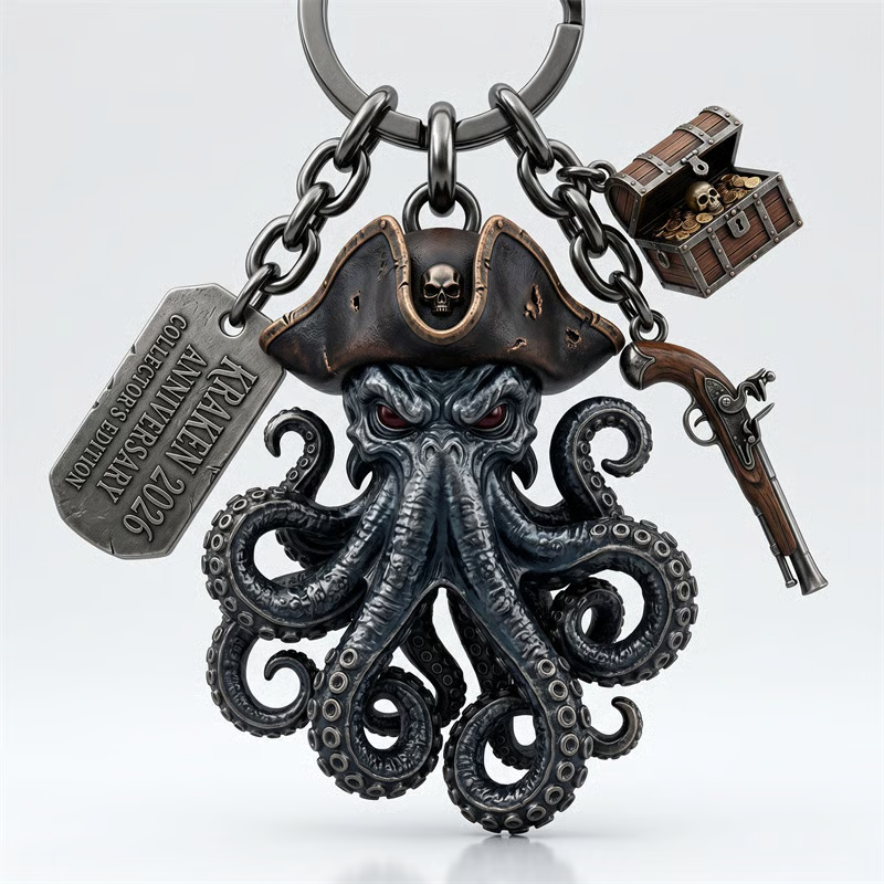 ⚓Kraken Abyss King Collector Edition Keychain