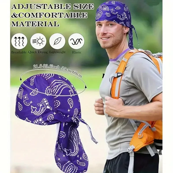 🔥Hot Sale 49% off🧢Paisley Cooling Headscarf Cap