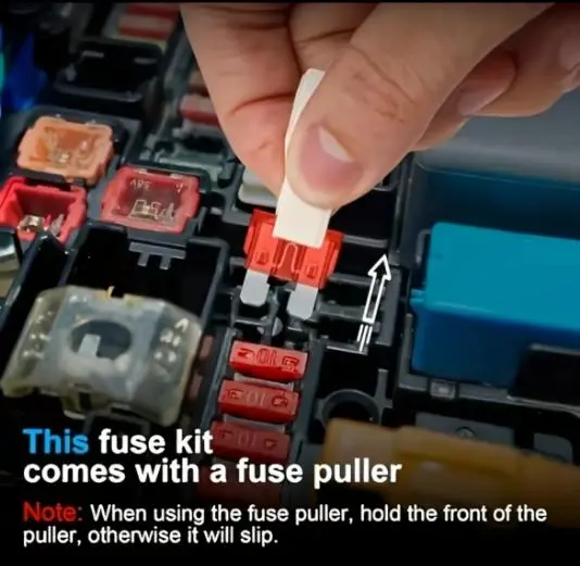 🚗Professional 306PCS Automotive Fuse Assortment with Circuit Tester & Puller