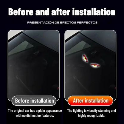 🔥Hot Sale 49% off🚗Vampire Devil Eyes Car LED Panel