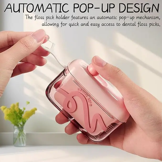 🦷✨Smart Pop-Up Dental Floss Case