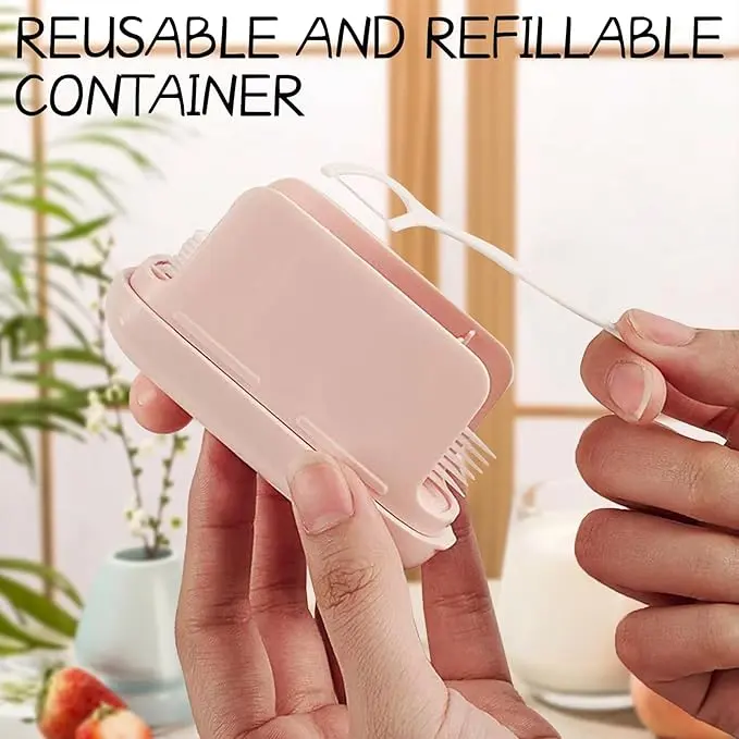 🦷✨Smart Pop-Up Dental Floss Case