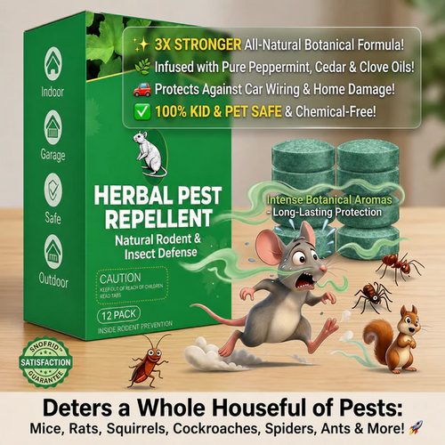 🌿12-Pack Natural Rodent Repellent Balls – Maximum Strength Peppermint Oil Pest Deterrent