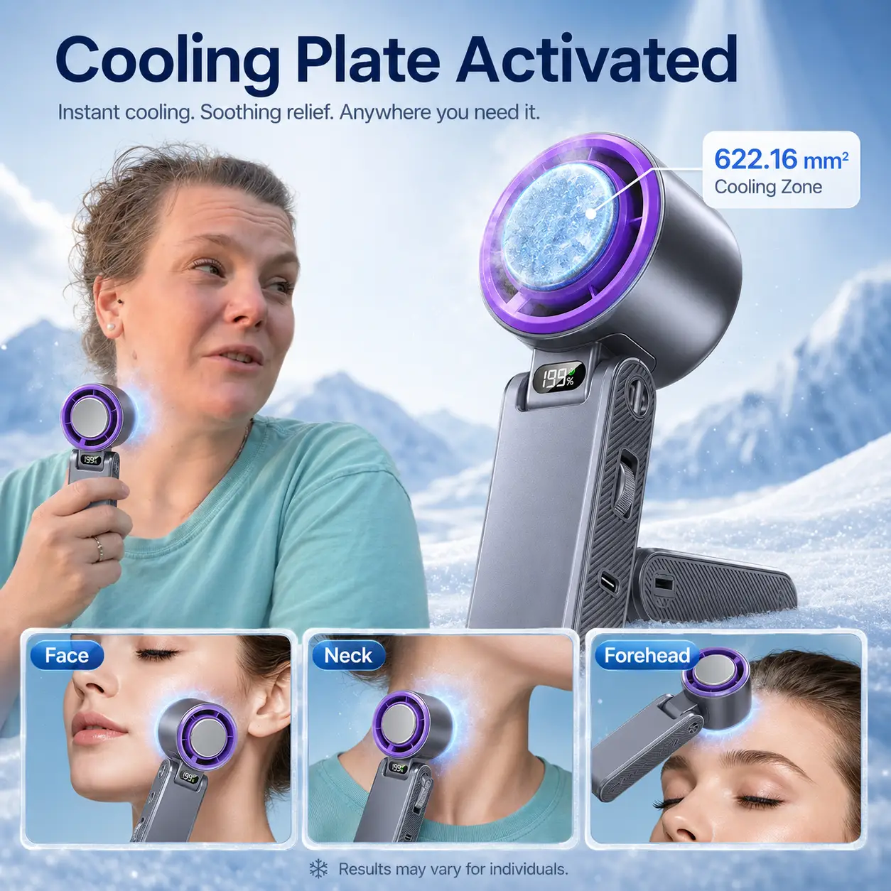 🔥Hot Sale 49% off🌟Portable fan Handheld High Speed Fan