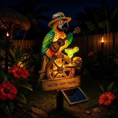 🔥Last Day 49% OFF🔥 - 🌴 Solar-Powered Parrot Garden Light