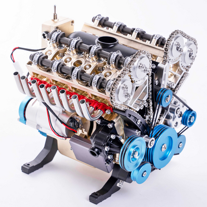 🏎️🛠️The Ultimate Desktop Masterpiece: Miniature V8 Small-Block Static Model Kit