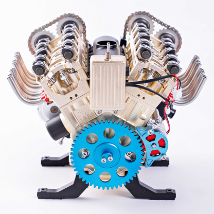 🏎️🛠️The Ultimate Desktop Masterpiece: Miniature V8 Small-Block Static Model Kit