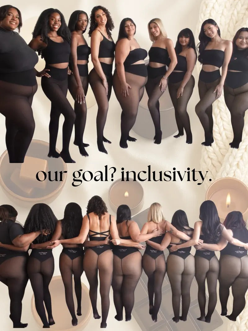 Women's Official Magic Fleece Lined Tights - High Waist, Plus Size Chic Cute Women's Fashion Clothes