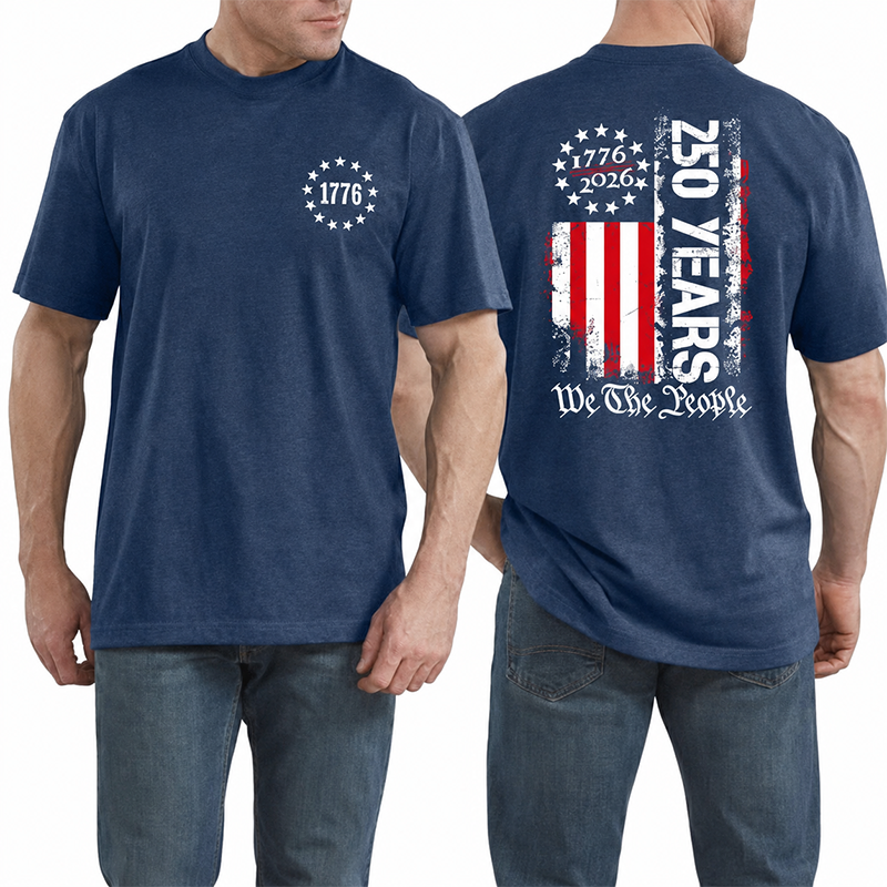 We The People Shirt 🦅 250th Anniversary USA Patriotic Tee