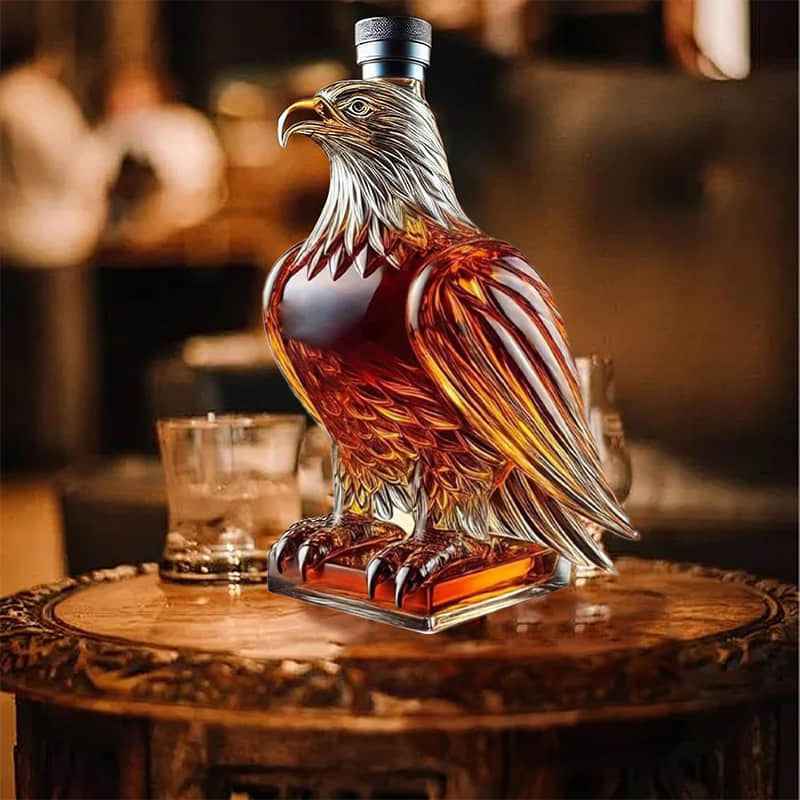 ✨ Premium Whiskey Decanters Eagle🦅💀🐙🚜⚓🚚🐶 A Masterpiece of Craftsmanship and Strength
