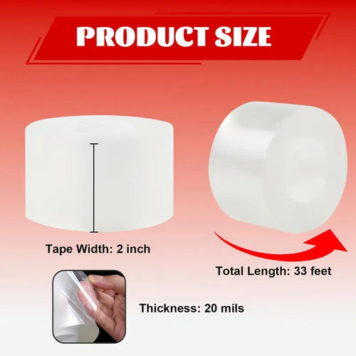 🏠 LIMITED-TIME OFFER: Clear Weather Sealing Tape for Windows & Doors
