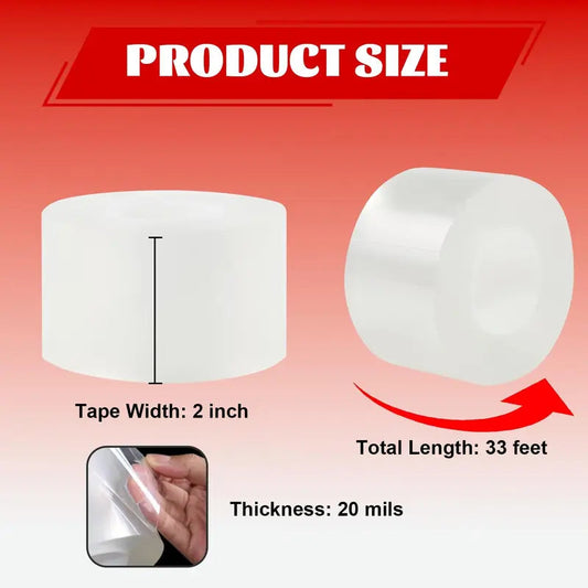🏠 LIMITED-TIME OFFER: Clear Weather Sealing Tape for Windows & Doors