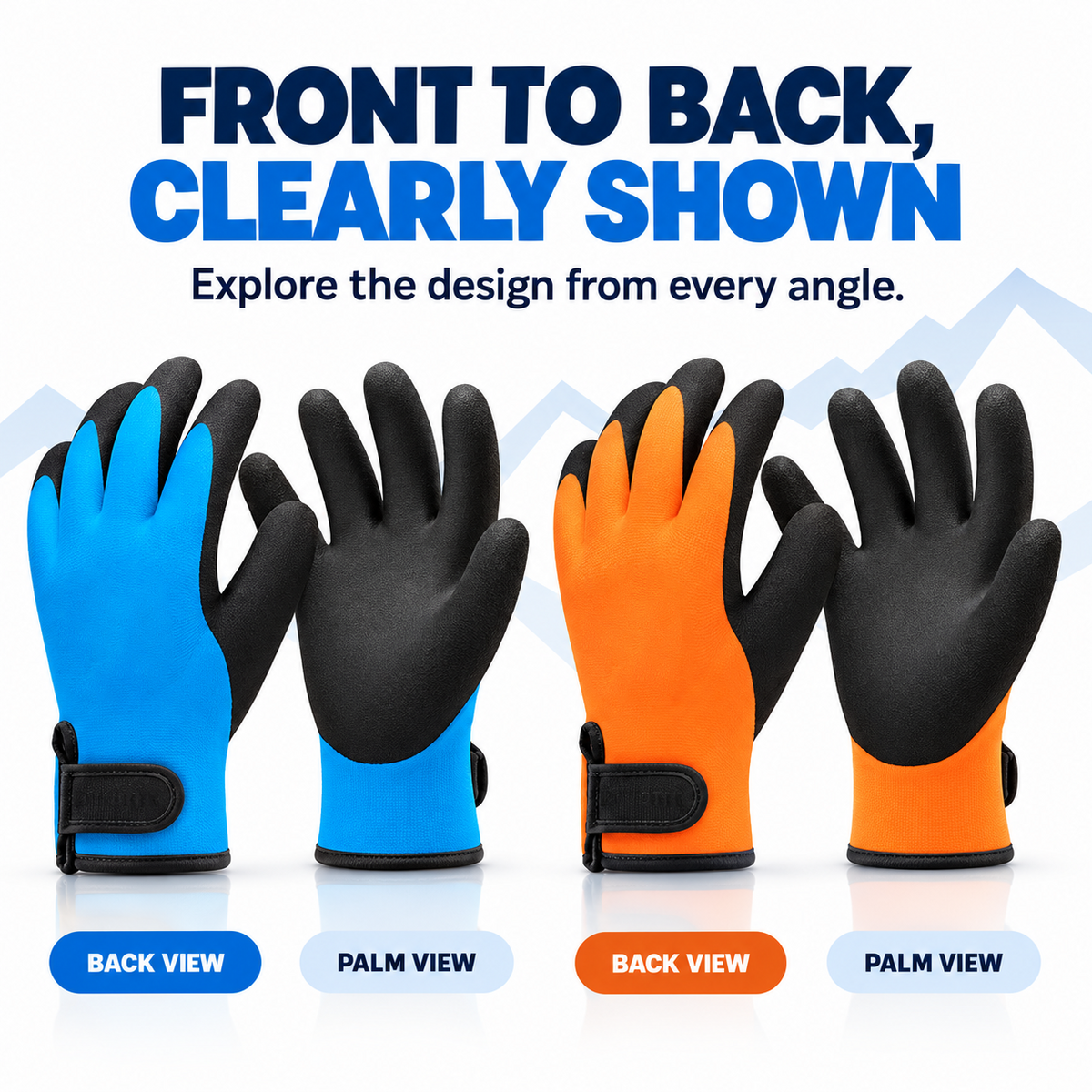 🧤🔧 Adjustable Grip Work Gloves – Secure Fit for Workshop, Garden & Everyday Tasks