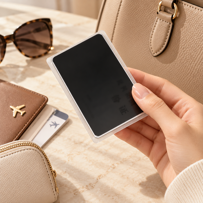 🛡️ Privacy ID Card Sleeve – Anti-Peeping Personal Information Protector for Travel & Everyday Carry