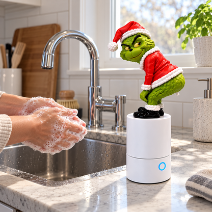 The Christmas Soap Dispenser That Toots
