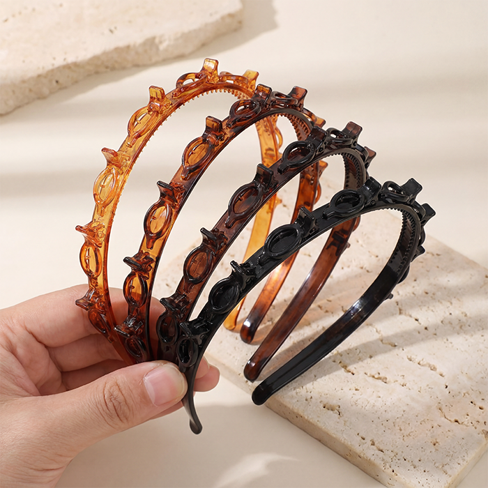 Bangs Hairstyle Hairpin Headband, Professional Weave Bangs Clip, Toothed Headband Braid Tool, Women Girls Fashion Hair Accessories