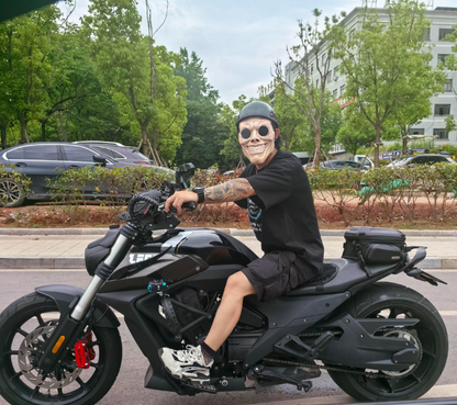 New motorcycle mask Boris the Man in Black mask