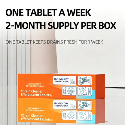 🔥LAST DAY ONLY | 24% OFF🔥Kitchen Bathroom Drain Odor Eliminating Effervescent Tablets