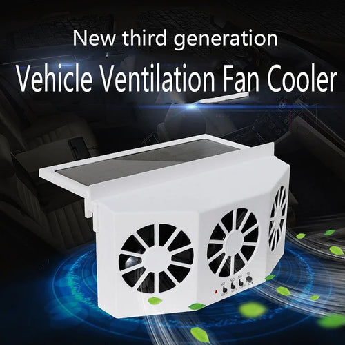 ✈️The New Solar Car Cooling Artifact [air circulation exhaust fan