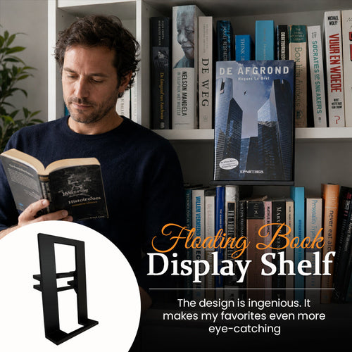 📚 Floating Book Display Shelf – Create Your Own Cosy Reading Corner