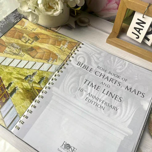 The Book of Bible Charts, Maps & Time Lines - 10th Anniversary Expanded Edition (Reproducible Reference Guide)