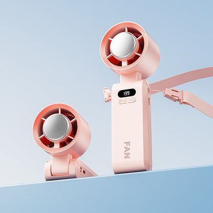 🥶 Beat the Heat Anywhere – Portable Ice Cooling Fan with Turbo Airflow