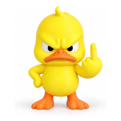 Funny Angry Duck Figurine
