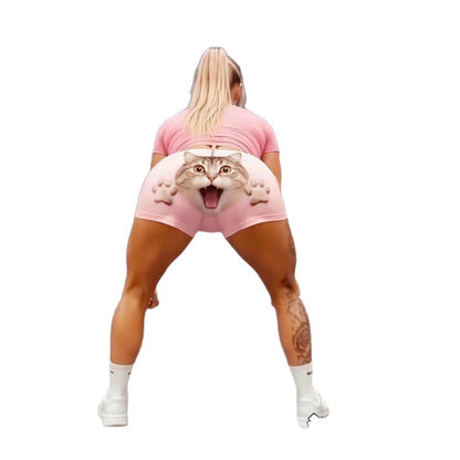 Quirky Casual Sports Shorts