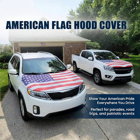 🎉4th Of July Flash Sale 65K+🔥American Car Hood Flag🦅