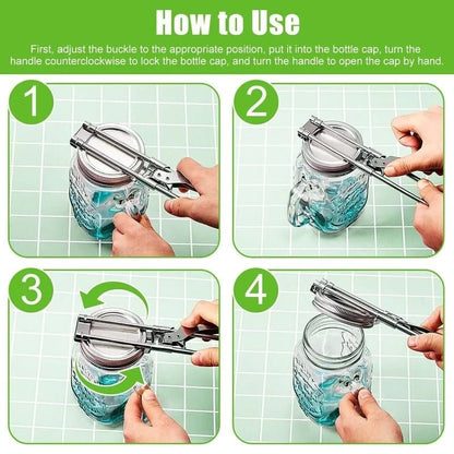 💥Buy 1 get 1 free 🔥Adjustable Stainless Steel Jar Opener