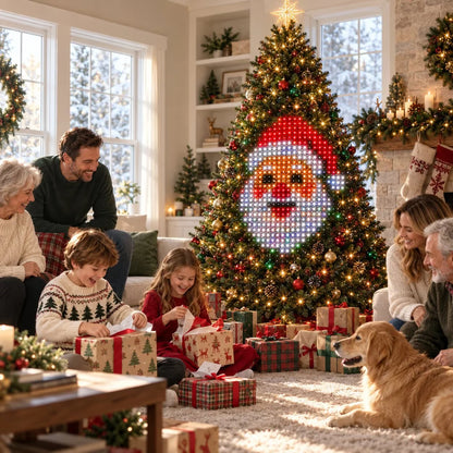 🔥Black Friday Deal 🎄Smart Animated Christmas Tree Lights – App-Controlled LED Effects