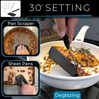 Spatula with adjustable angles - BPA/BPS and PFAS free.  Non-Toxic