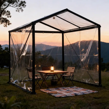 🌧️ 50% OFF Clear Waterproof Tarp – Heavy Duty Outdoor Weather Protection Cover