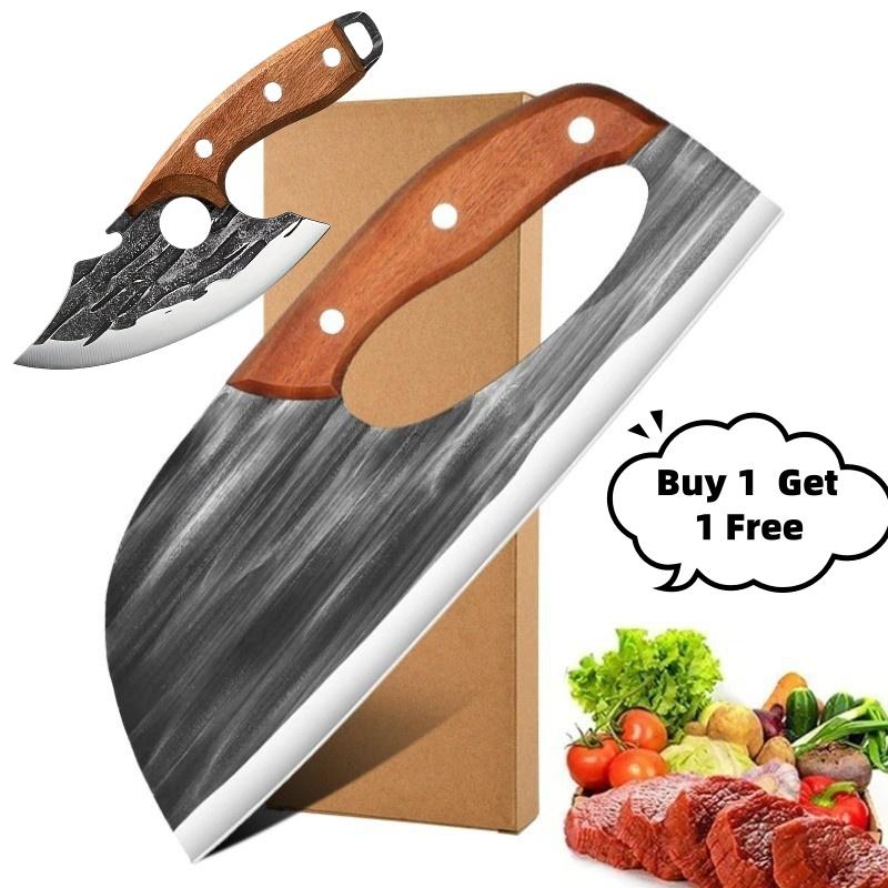 Buy 1 Get 1 Free 🥩Hand-Forged Effortless Slicing Knife for Meat & Vegetables 🔪