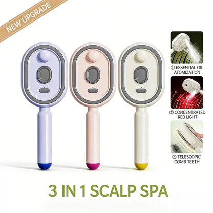 💫SAVE 58% NOW🪮✨Steam Mist Straightening Comb – Easy Salon-Like Hair